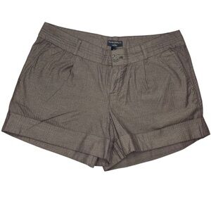 Banana Republic Brown Shorts with Cuffed Hems